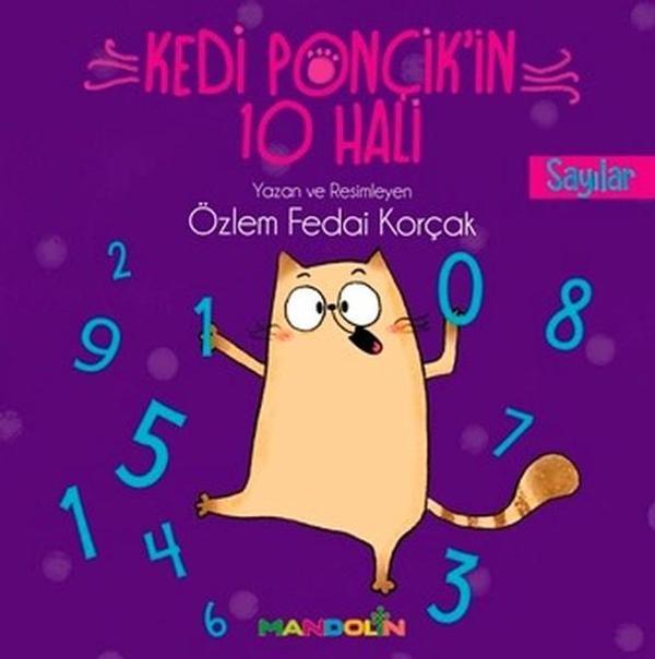 Kedi Ponçikin 10 Hali-Sayılar - Mandolin - Image 1