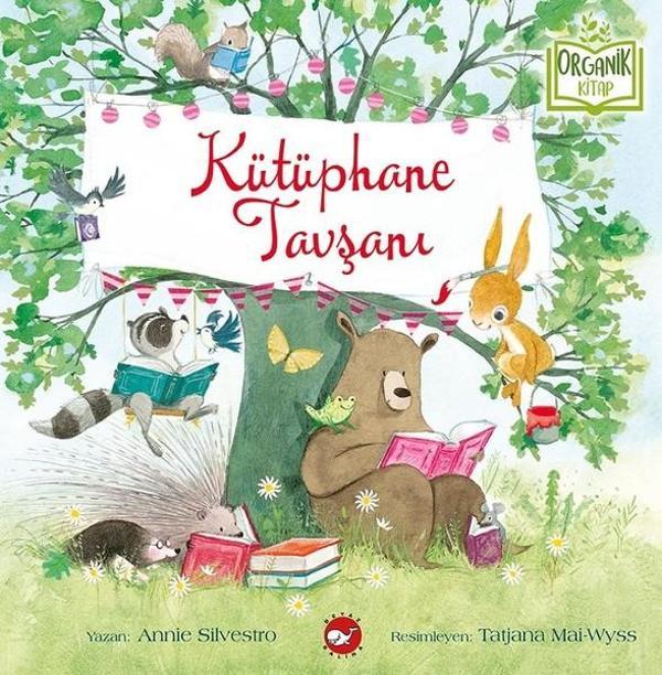 Kütüphane Tavşanı-Organik Kitap - Beyaz Balina Yayınları - Image 1