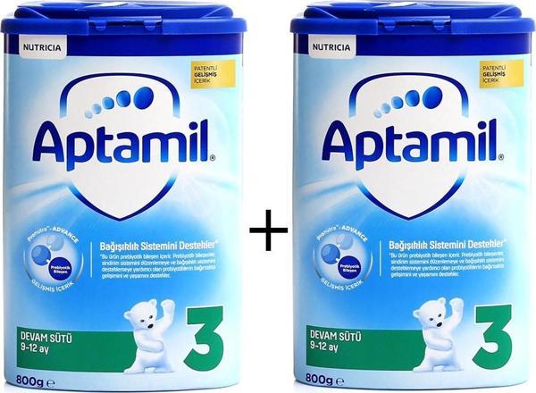 Aptamil 3 Devam Sütü 800 gr 2 Adet - Image 1