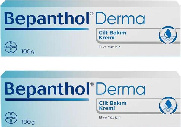 Bepanthol Derma Cilt Bakım Kremi 100 Gr 2 Adet - Image 1