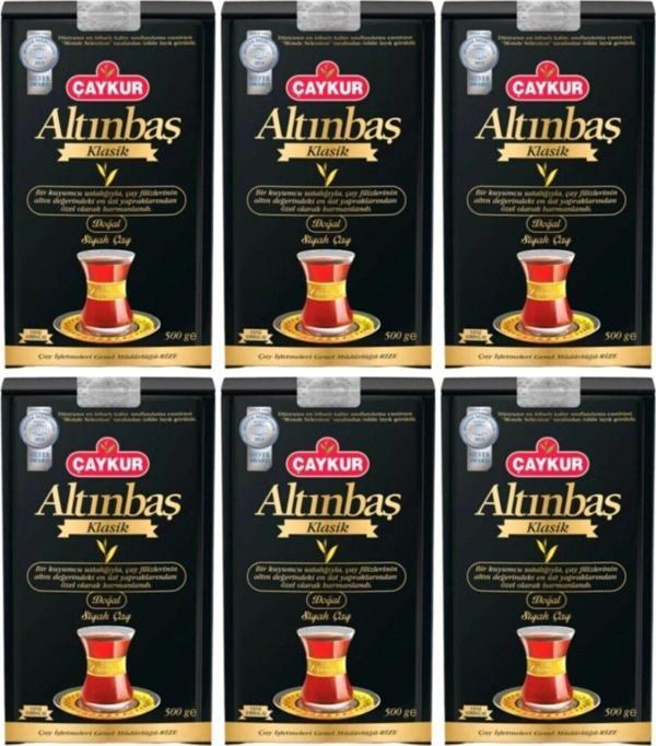 Çaykur Altınbaş Çay 500 Gr 6 Adet - Image 1
