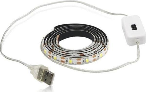 Azemax Usb Sensörlü Şerit LED/5 metre/Beyaz - Image 1