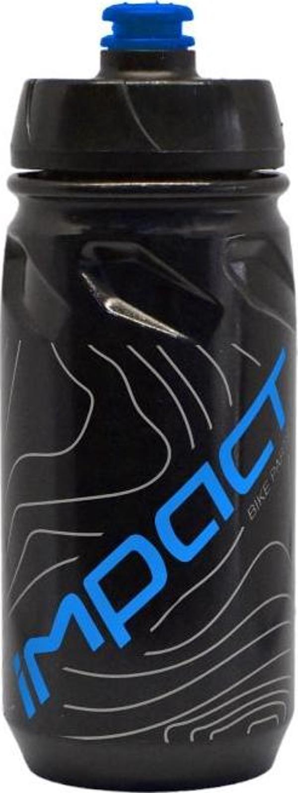 İmpact Vortex 600ml Matara Siyah Mavi Bisiklet Matarası - Image 1