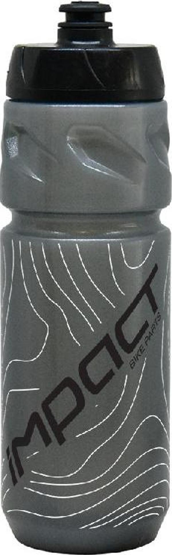 Impact Vortex 800ml Matara Gri Transparan Bisiklet Matarası - Image 1