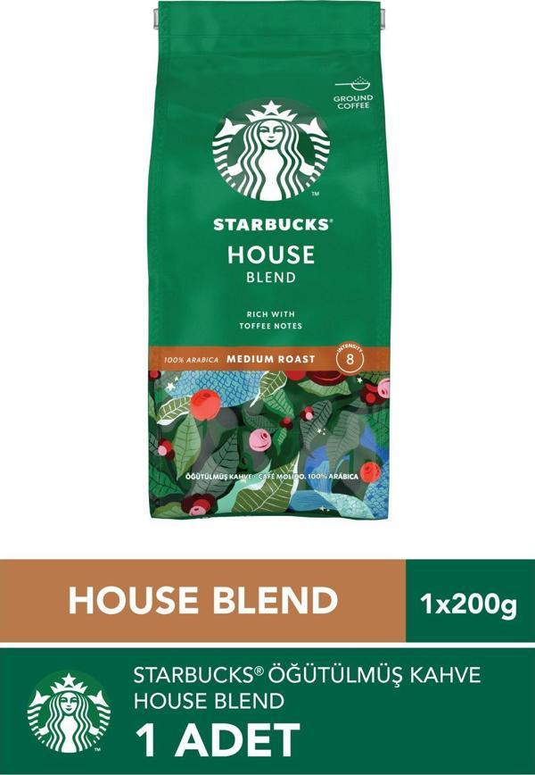 Starbucks House Öğütülmüş Kahve 200gr 5867 - Image 1