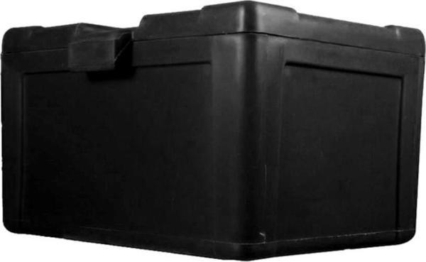 Motosiklet Pizza Servis Çantası Köşeli Kilitli Siyah 90 lt - Image 1