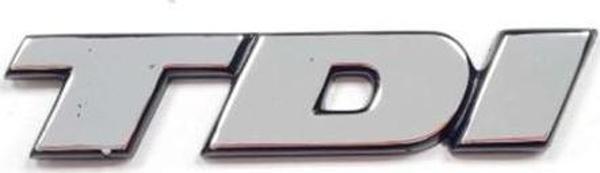 VW Transporter T4 1990-2003 Arka Bagaj Kapağı TDI Yazısı 701853675B - Image 1
