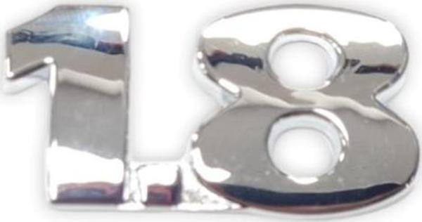 VW Bora 1999-2005 Arka Bagaj 1.8 Model Yazısı 3B0853675 - Image 1