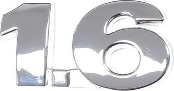 VW Bora 1999-2005 Arka Bagaj Kapağı 1.6 Model Yazısı 1J0853675 - Image 1