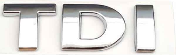 VW Bora 1999-2005 Arka Bagaj Kapağı Tdi TDI Yazısı 3B0853675D - Image 1