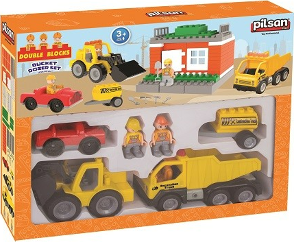 Pilsan 03-614 Tekerlekli Kepçeli Dozer Seti - Image 1