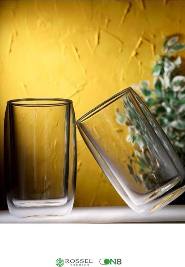 Arow Çift Cidarlı 2'li Bardak 200 ml DC1.TR-2982 - Image 1