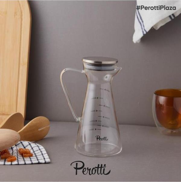 Rossel Premium Perotti Aberto Metal Kapak 450 ml Cam Yağlık 14264 - Image 1