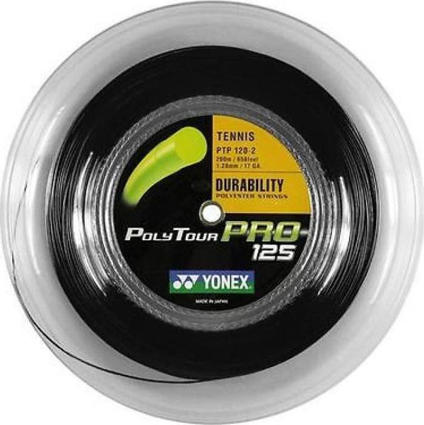 YONEX POLY TOUR PRO 125-2 (200 m) TENİS KORDAJ - GRAFİT - Image 1