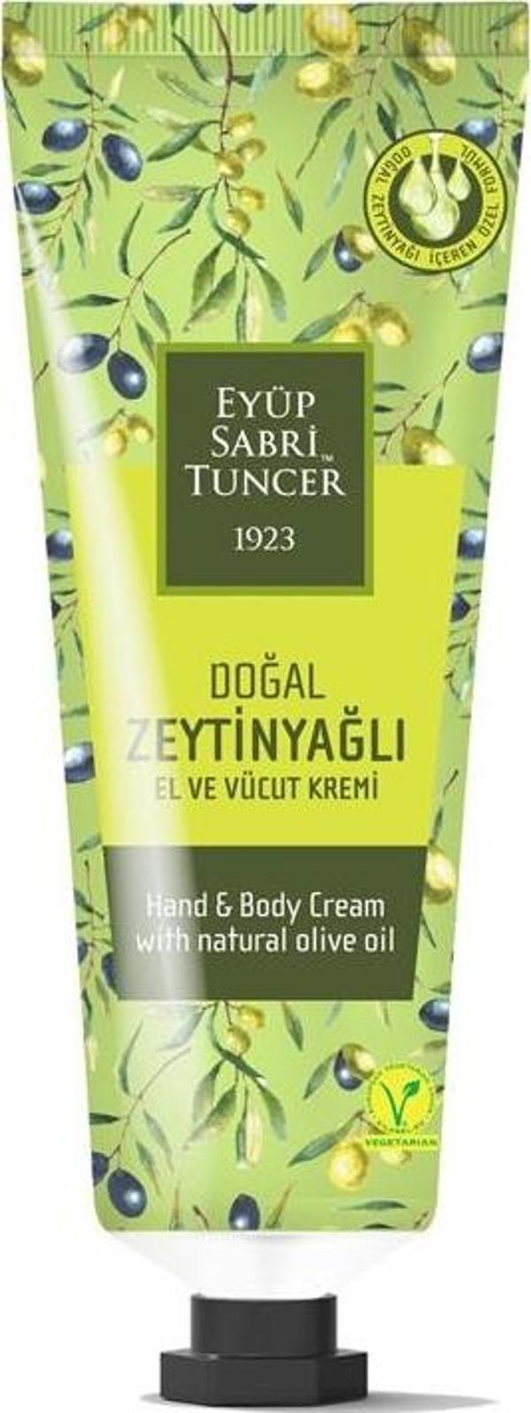 Eyüp Sabri Tuncer Doğal Zeytinyağlı El ve Vücut Kremi 50ML Tüp - Image 1