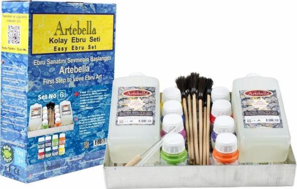 Artebella Ebru Başlangıç Seti No-6 - Image 1