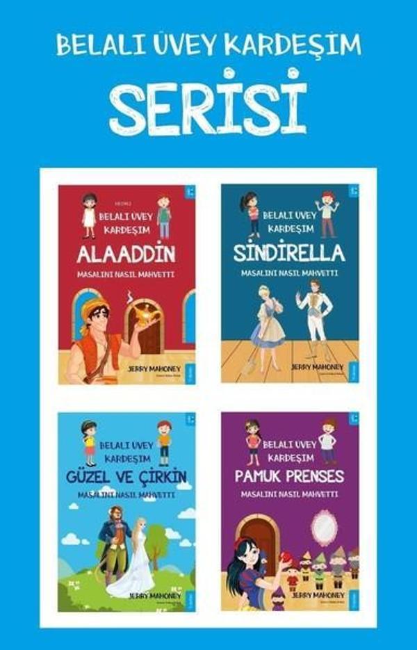 Belalı Üvey Kardeşlerim Serisi-4 Kitap Takım - Sola Kidz - Image 1