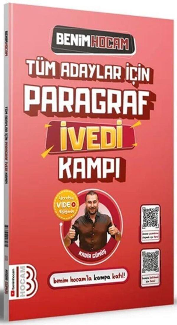 Tüm Adaylar İçin Paragraf İvedi Kampı Benim Hocam Yayınları - Benim Hocam Yayınları - Image 1