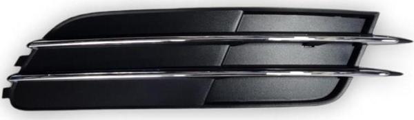 Audi A6 2012-2014 Ön Tampon Sağ Sis Farı Kapağı Krom Çıtalı 4G0807682F - Image 1