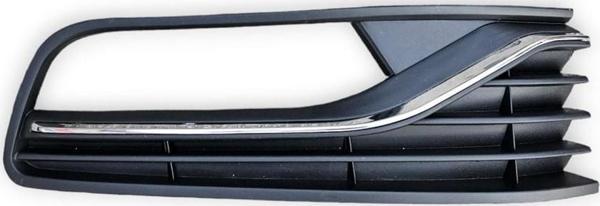 VW Polo 2015-2017 Ön Tampon Sağ Sis Çerçevesi Kromlu 6C0854662C - Image 1