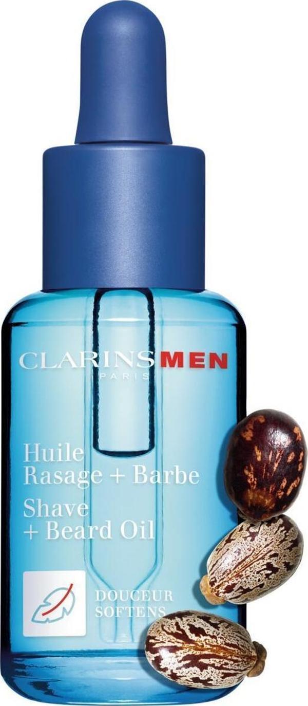 Clarins Men Shave + Beard Oil Tıraş ve Sakal Yağı 30 ml - Image 1