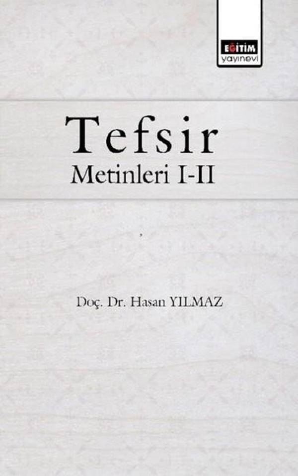 Tefsir Metinleri 1-2 - Eğitim Yayınevi - Image 1