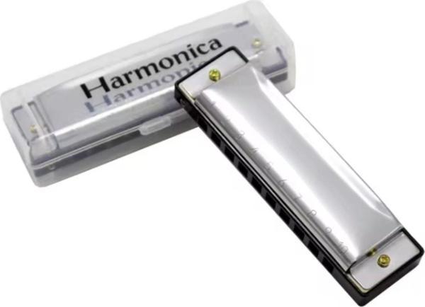 LongMoon PS101 Metal Ağız Mızıkası Harmonika - Image 1