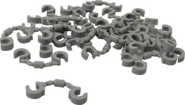 LEGO Orjinal Aksesuar Moc Custom Minifigür Minifigure Utensil Kelepçe Açık Gri - Image 1