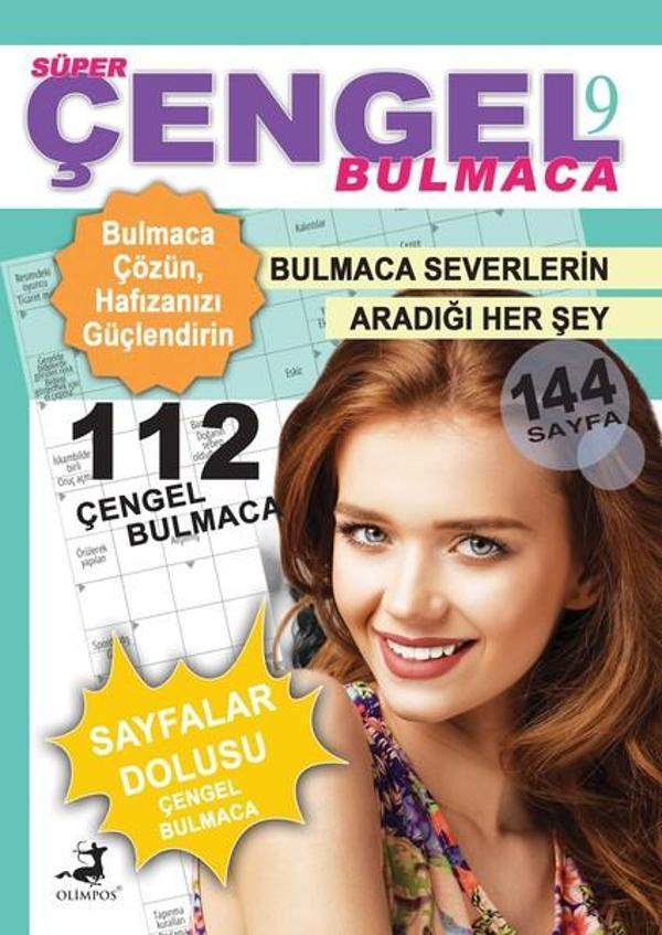 Süper Çengel Bulmaca 9 - Olimpos Yayınları - Image 1