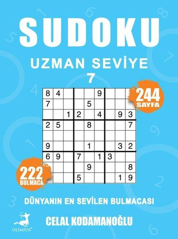 Sudoku Uzman Seviye 7 - Olimpos Yayınları - Image 1