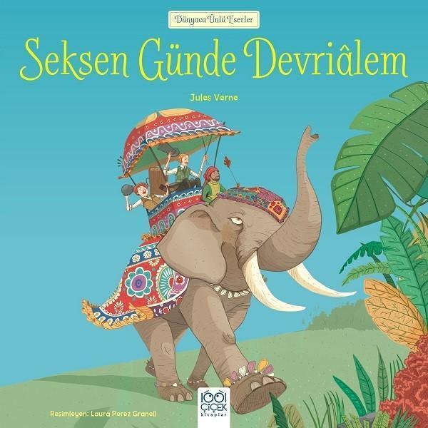 Seksen Günde Devrialem-Dünyaca Ünlü Eserler - 1001 Çiçek - Image 1