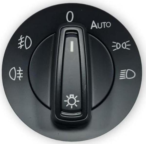 Skoda Octavia 3 A7 2013-2017 Far Anahtarı Auto Otomatik 5E0941431D - Image 1