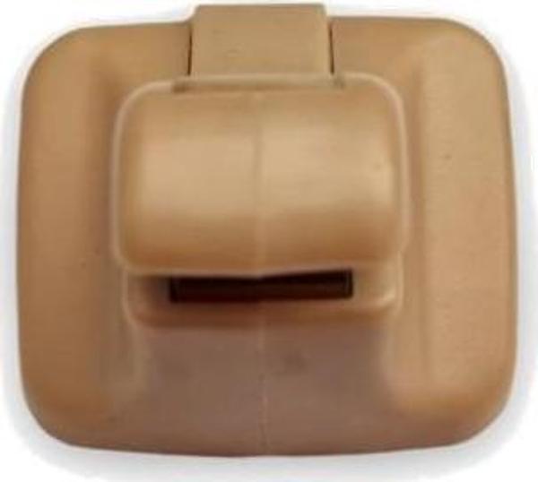 VW Jetta 5 2006-11 Güneşlik Tutucu Klipsi Kanca Keten Beji 1K0857561B - Image 1