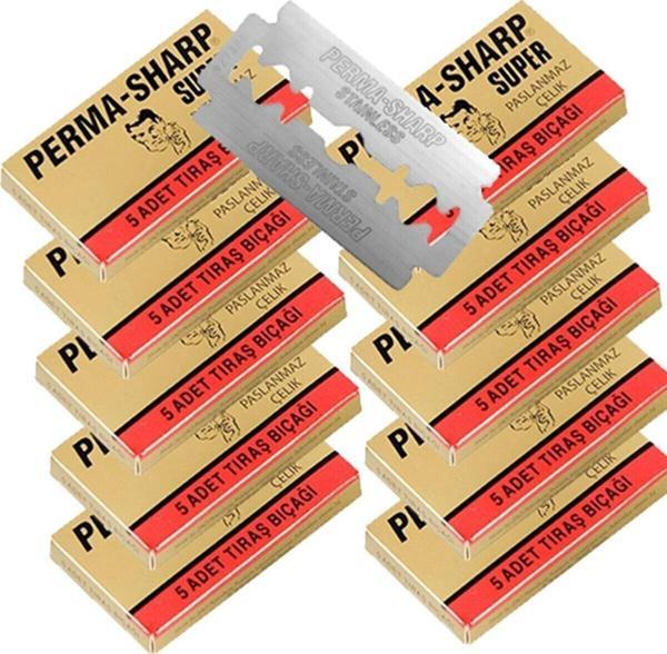 Gillette Perma-sharp 5'li Tıraş Jileti 20 Paket - Image 1