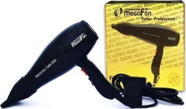 Megafön Profesyonel Kuaför Saç Kurutma/Fön Makinesi 2400w Siyah - Image 1