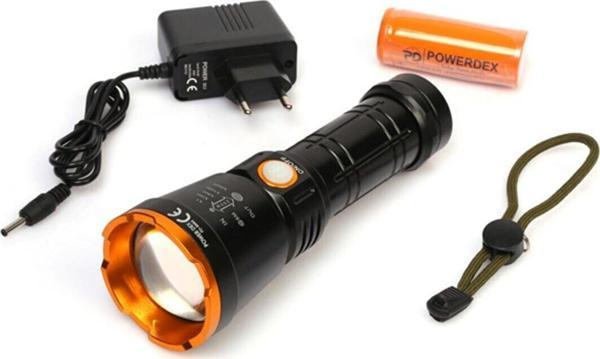 Powerdex Pd-6682 1000 Lümen 15 Watt Profesyonel Şarjlı El Feneri - Image 1