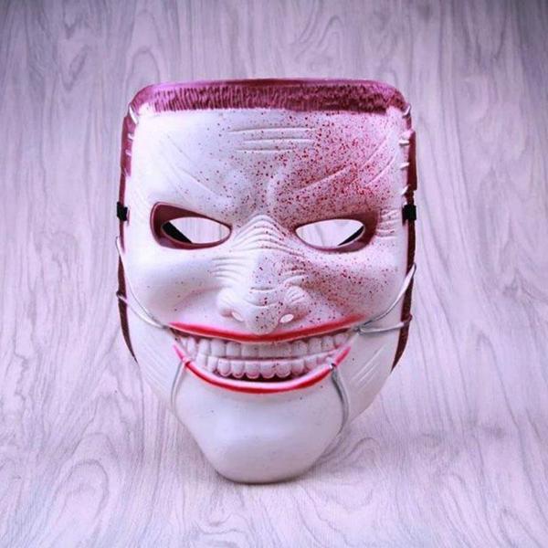 Reçine Ölüm Joker Maskesi Kanlı 23x18 cm - Image 1