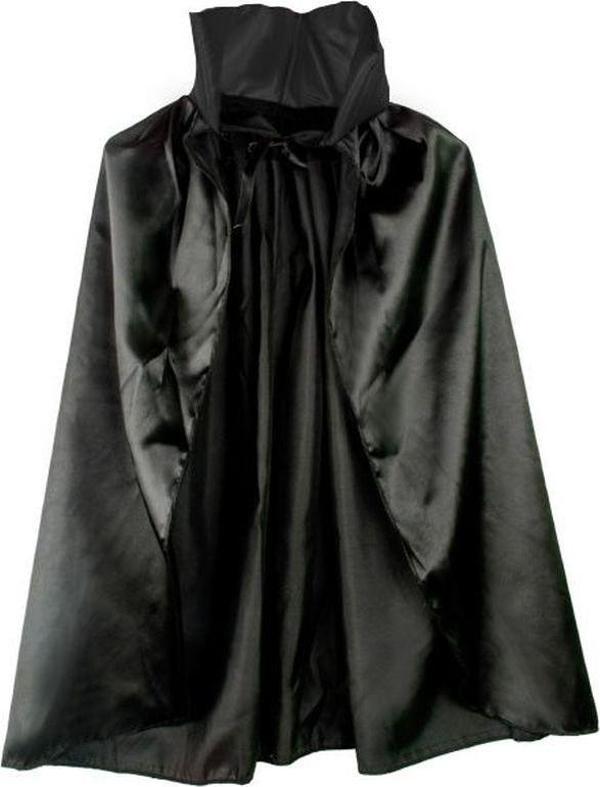 Siyah Renk Yakalı Halloween Pelerini 90 cm - Image 1