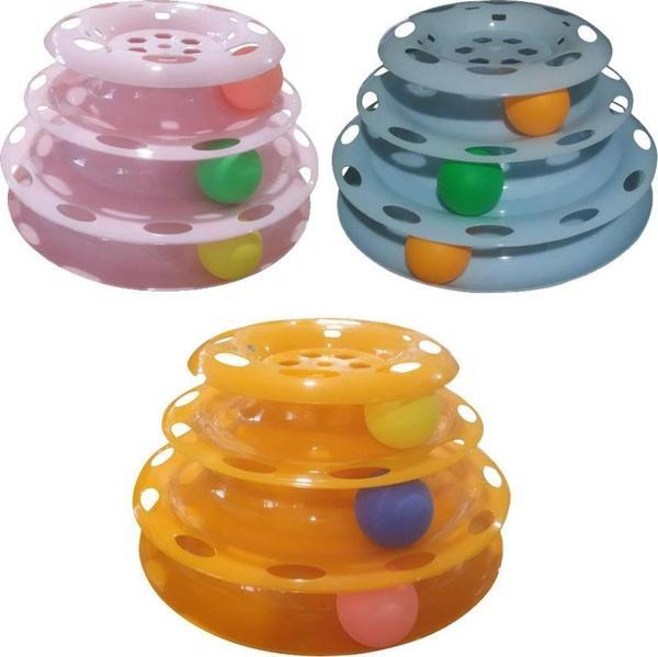 Tower Of Tracks 3 Katlı Kedi Oyuncağı - Image 1