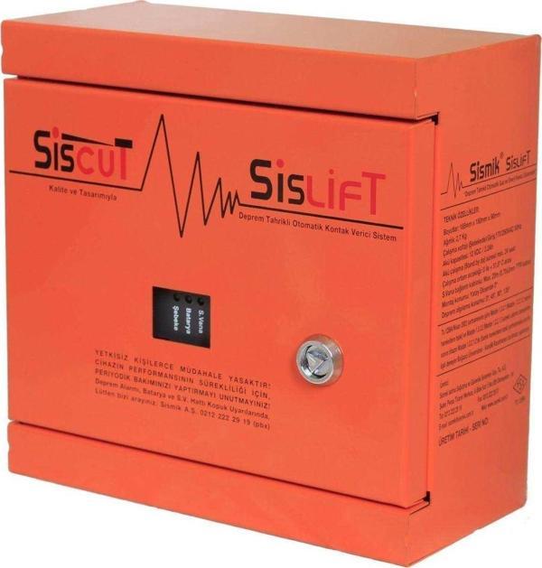 SİSLİFT-2 Elektronik Deprem Sensörü,  İki Çıkışlı - Image 1