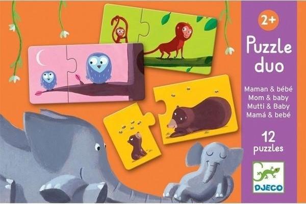 Djeco Anne ve Bebek Puzzle DJ08157 - Image 1