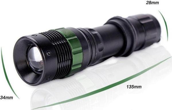 Zoomlu Oto Şarjlı EL Feneri Watton Wt-012 - Image 1