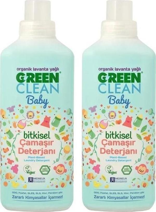 Green Clean Baby Çamaşır Deterjanı 1 L X 2 - Image 1