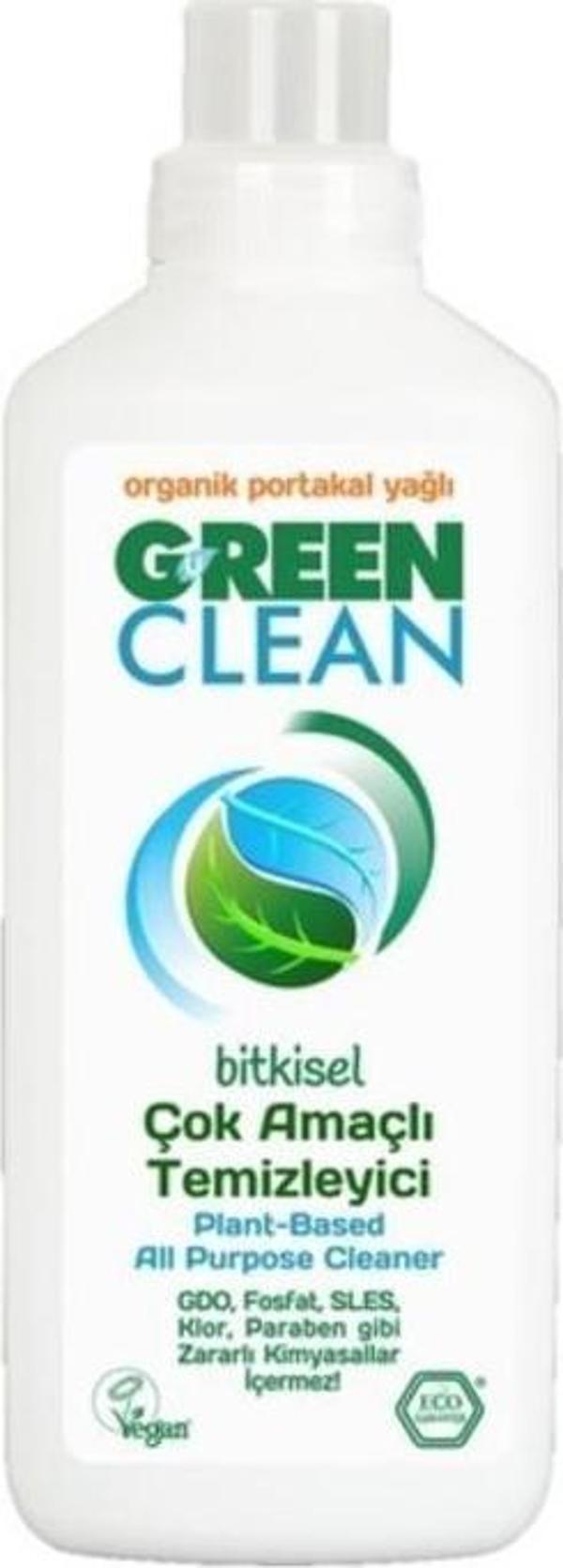 Green Clean Çok Amaçlı Yüzey Temizleyici Portakallı 1 Litre - Image 1