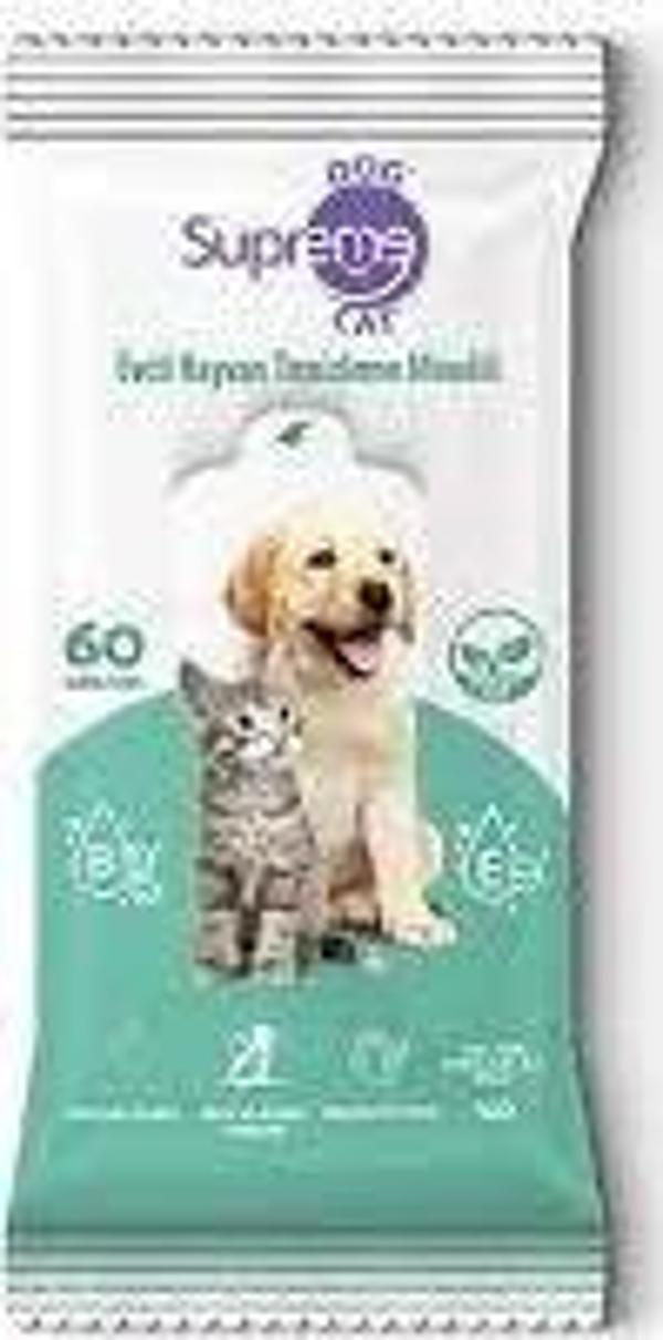 SPREME  DOG YEŞİL ÇAYLI TEMİZLEME MENDİLİ  - Image 1