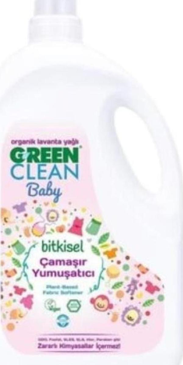 Green Clean Baby Bitkisel Yumuşatıcı 2,75 lt - Image 1
