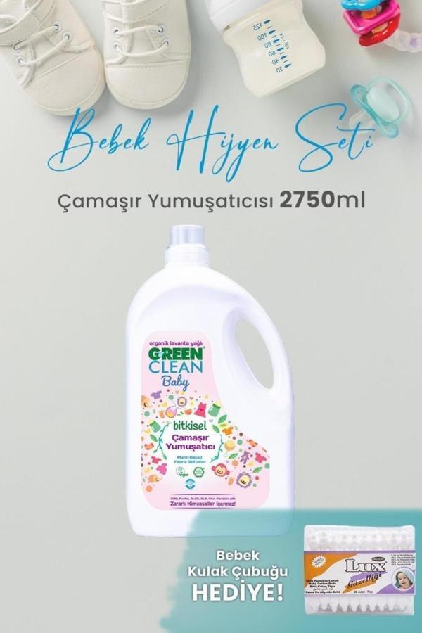 Green Clean Baby Çamaşır Yumuşatıcısı 2750 Ml Yıkama - Image 1