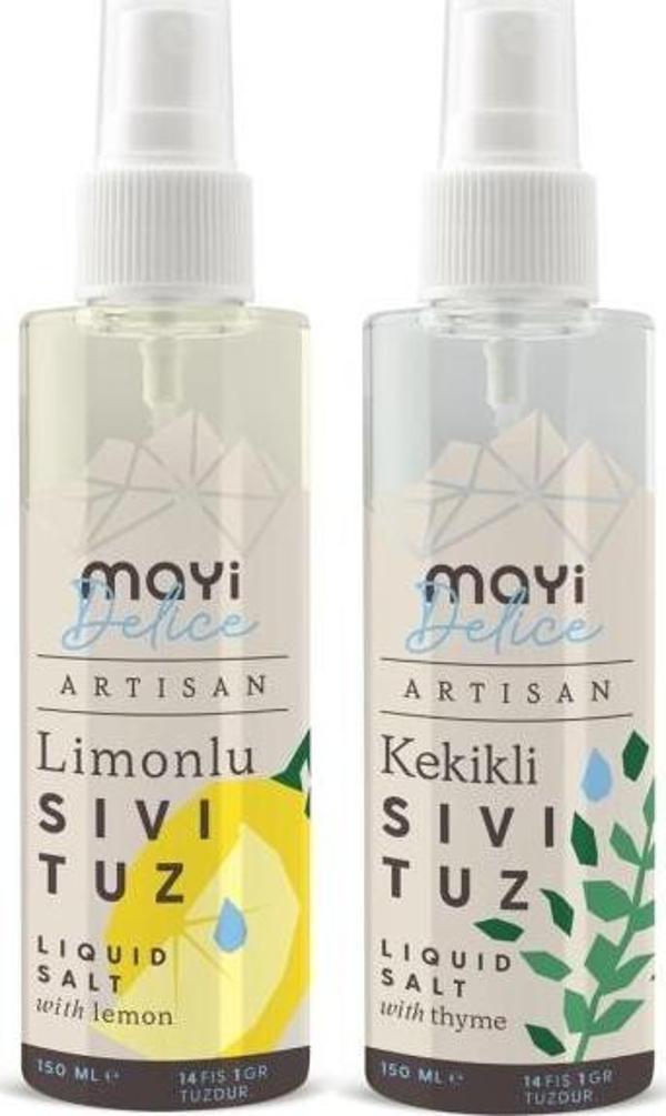 Mayi Tuz Kekikli Ve Limonlu Sıvı Tuz Paketi - Image 1