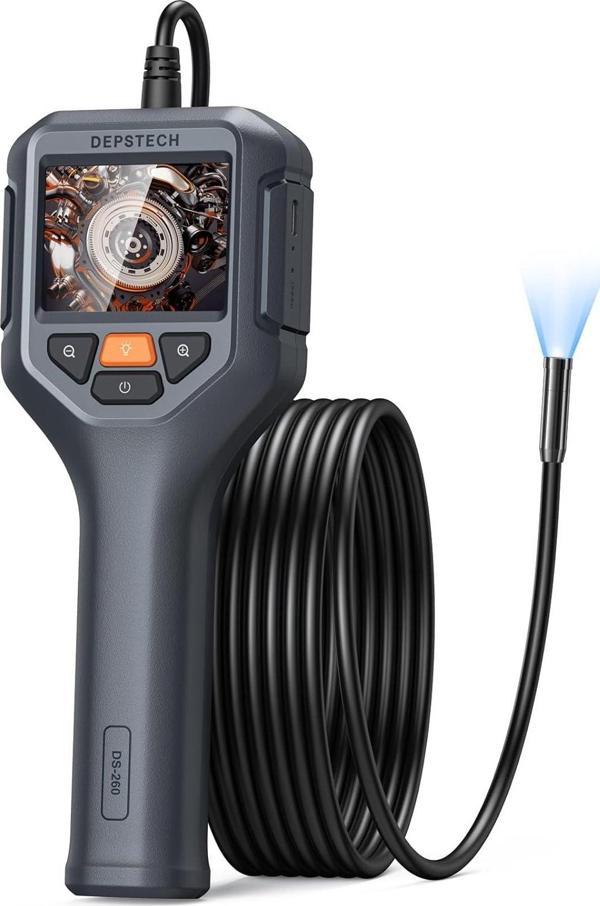 DEPSTECH Işıklı Endoskop Kamera, 1080P HD Muayene Kamerası 5m Kablo - 7.9mm - Image 1