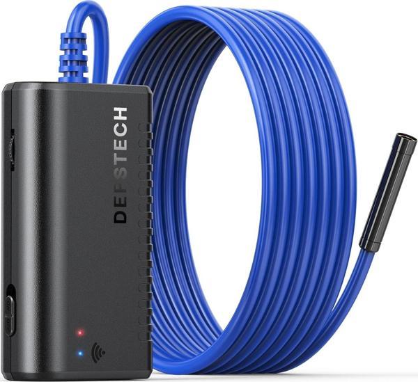 DEPSTECH Kablosuz Endoskop, Boreskop Muayenesi 2.0MP - Mavi 3.5m - Image 1